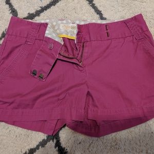 J. Crew Chino shorts women's 0